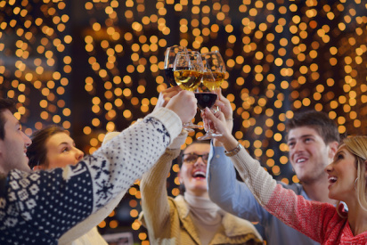 stoffweihnachtsmann auf schlitten-Lübeck