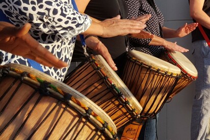 Team Event Trommeln Drumming