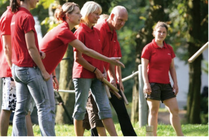 Kubb mit teamgeist-Braunschweig