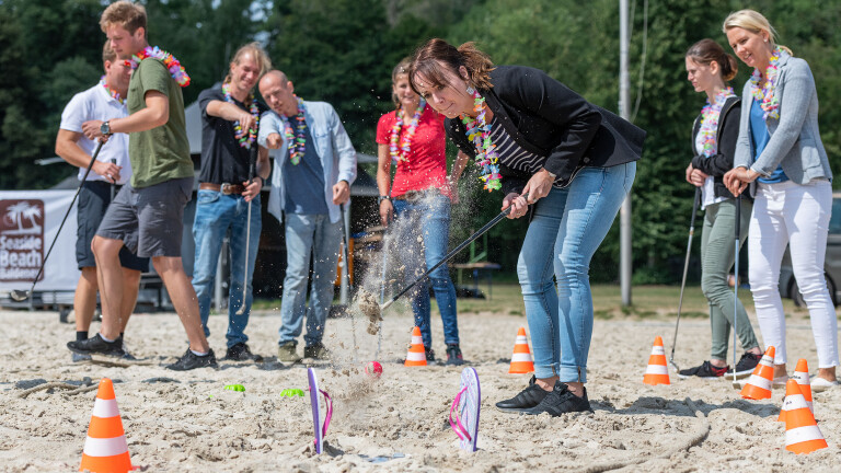 Aktivität Beach Teamchallenge