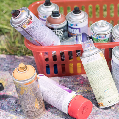 Graffiti Spraydosen