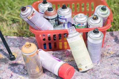 Graffiti Spraydosen