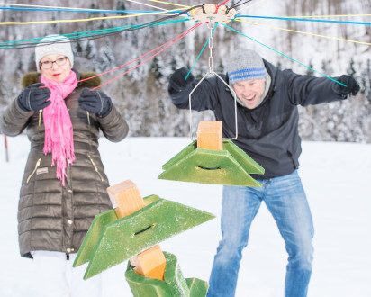 Winter Challenge im Winter mit spannenden Aktivtäten für das Team