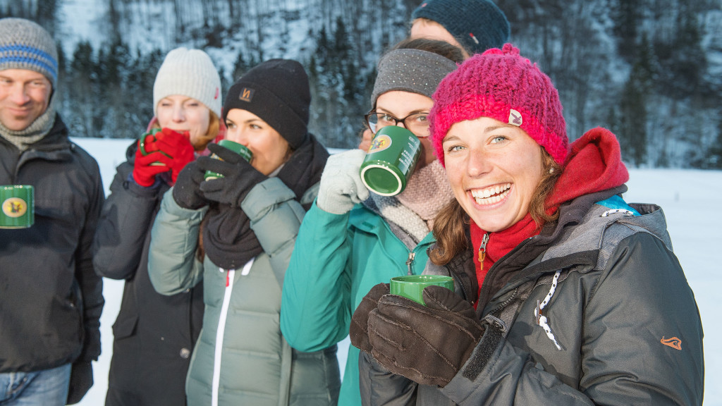 Winter Challenge im Winter mit spannenden Aktivitäten für das Team