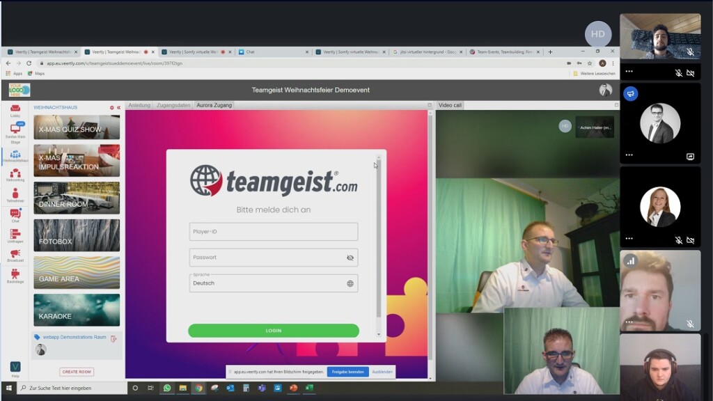 <em>teamgeist</em> Spiele, die ehemals nur App-basiert waren, sind in meet.teamgeist integriert. Ein praktischer Vorteil für TeilnehmerInnen und OrganisatorInnen!