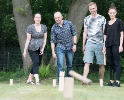 Kubb Team Wurf Outdoor