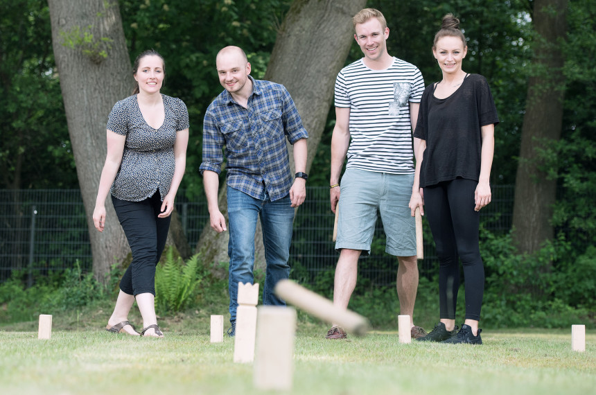 Kubb Team Wurf Outdoor