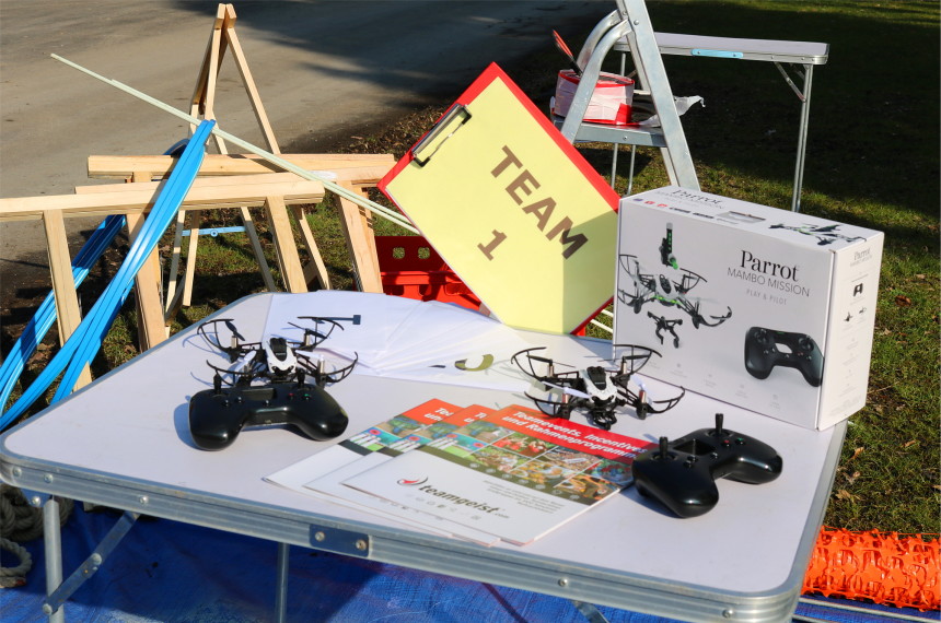 Drohne Parcours Team Event