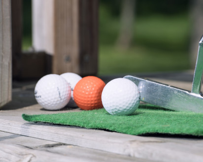 Golf Ball Schlaeger Outdoor
