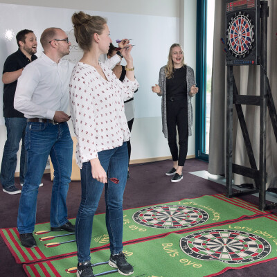 Dart Indoor Zielscheibe Wurf Team