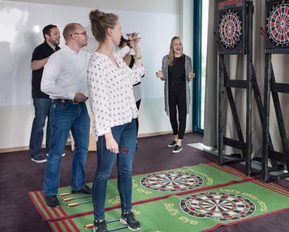 Dart Indoor Zielscheibe Wurf Team