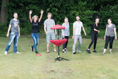 Discgolf Team Ziel Korb