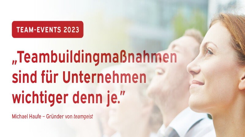 WIR-Gefühl durch Teambuildingmaßnahmen