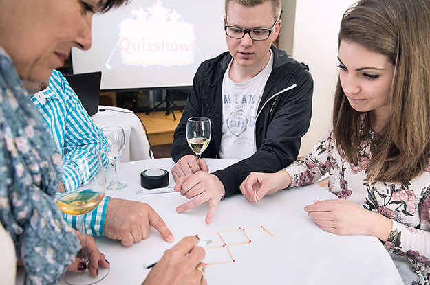 Kubb mit teamgeist-Flensburg