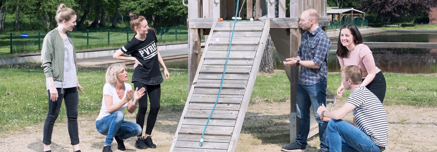 Golf Hindernis Outdoor Spielplatz Team