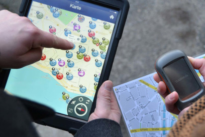 iPad GPS Karte