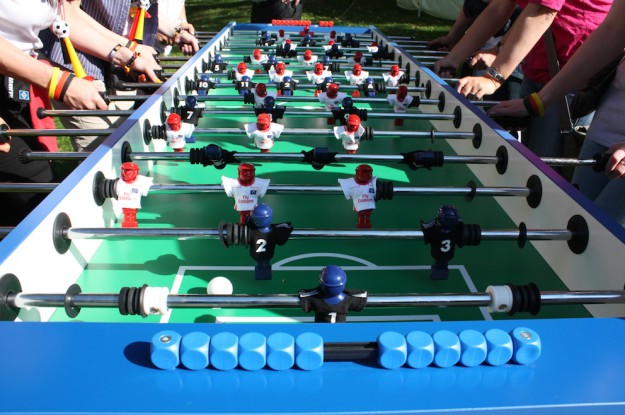 Das Team Kicker Turnier mit teamgeist-Braunschweig