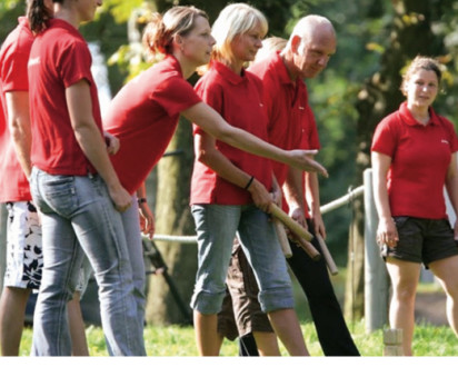Kubb mit teamgeist-Bielefeld