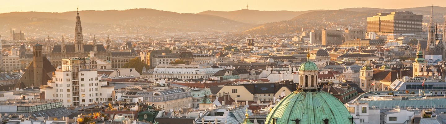 Wien Skyline mit Stephansdom