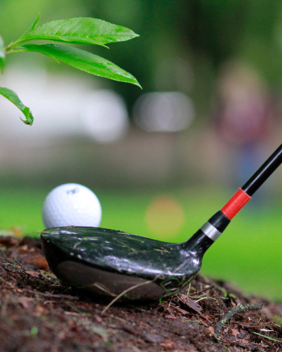 Golf Schlaeger Ball Outdoor